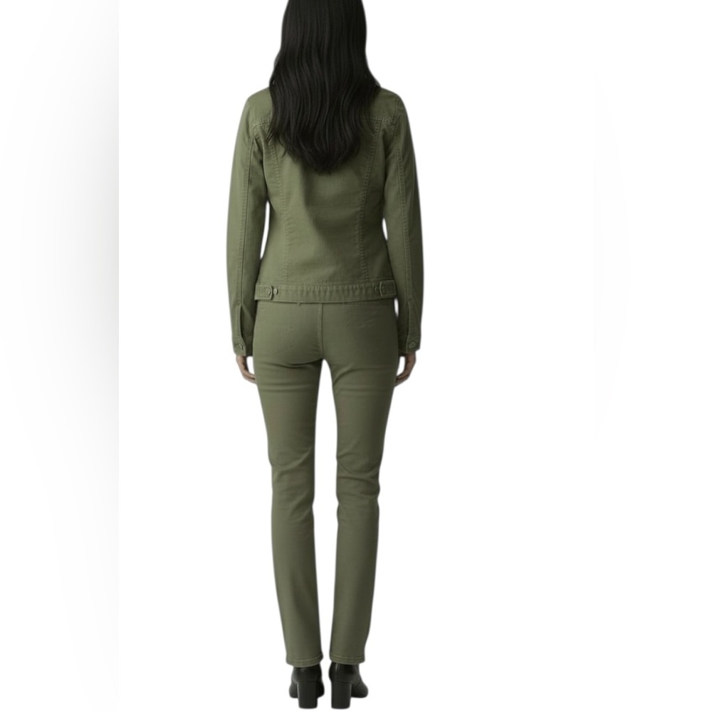 Theory Olive Jean Jacket and Matching Pants for Women - Picture 2 of 6